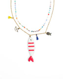 Girocollo Pesce FEMME ROUGE