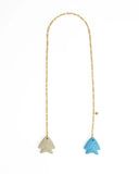 Collana Double Fish FEMME ROUGE