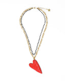 Girocollo Love FEMME ROUGE
