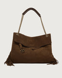 Borsa Venus Peach Fringe Midi ORCIANI