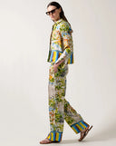 Camicia boxy in seta CALIBAN