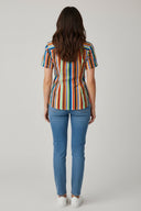 Camicia Fantasia Righe Skin Like CALIBAN
