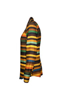 Camicia righe multicolor CALIBAN