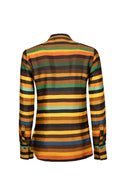 Camicia righe multicolor CALIBAN