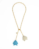 Collana Double Fish FEMME ROUGE