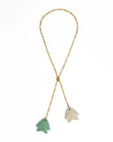 Collana Double Fish FEMME ROUGE