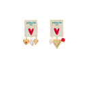 Orecchini Poppy Heart PRINCIPESSA GLAM