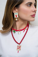 Orecchini Poppy Heart PRINCIPESSA GLAM