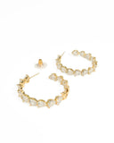 Orecchini Circle Strass ALMALA